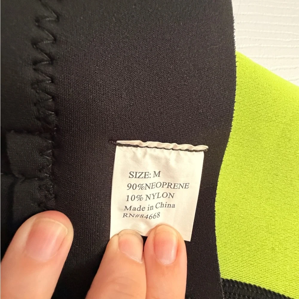 Kids' Neon Green & Black Shorty Wetsuit